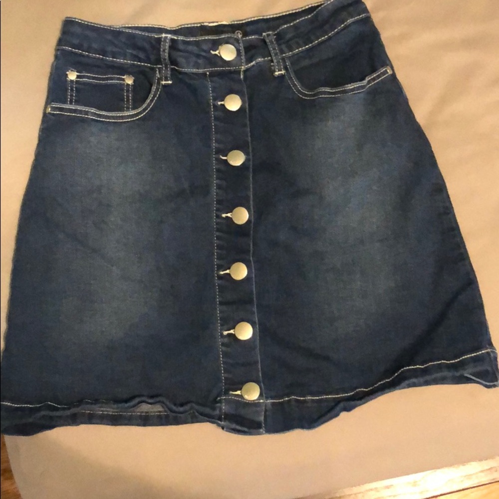 Jean skirt